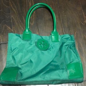 Green Tory Burch bag